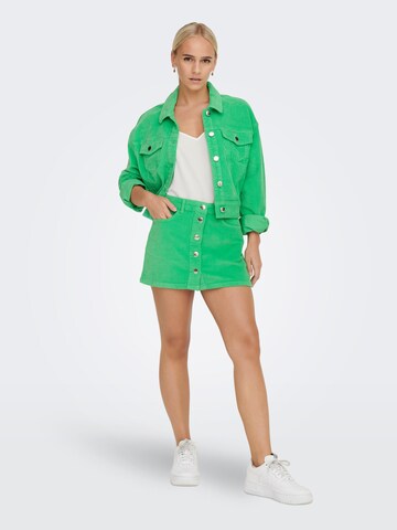 ONLY Overgangsjakke 'Malibu' i grøn