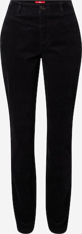 Regular Pantalon s.Oliver en noir : devant