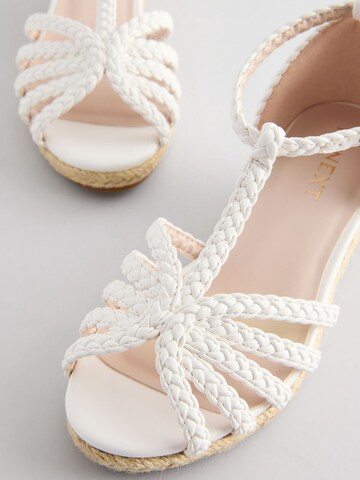 Next Sandaler i hvid
