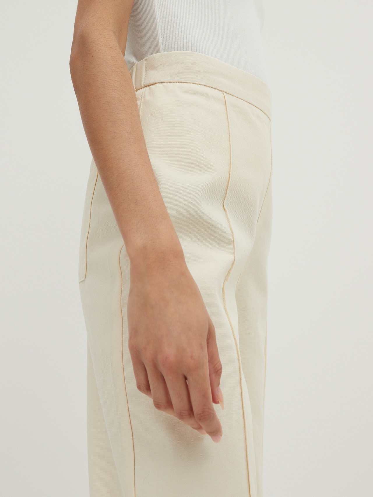 EDITED Pantaloni 'Alice' giallo