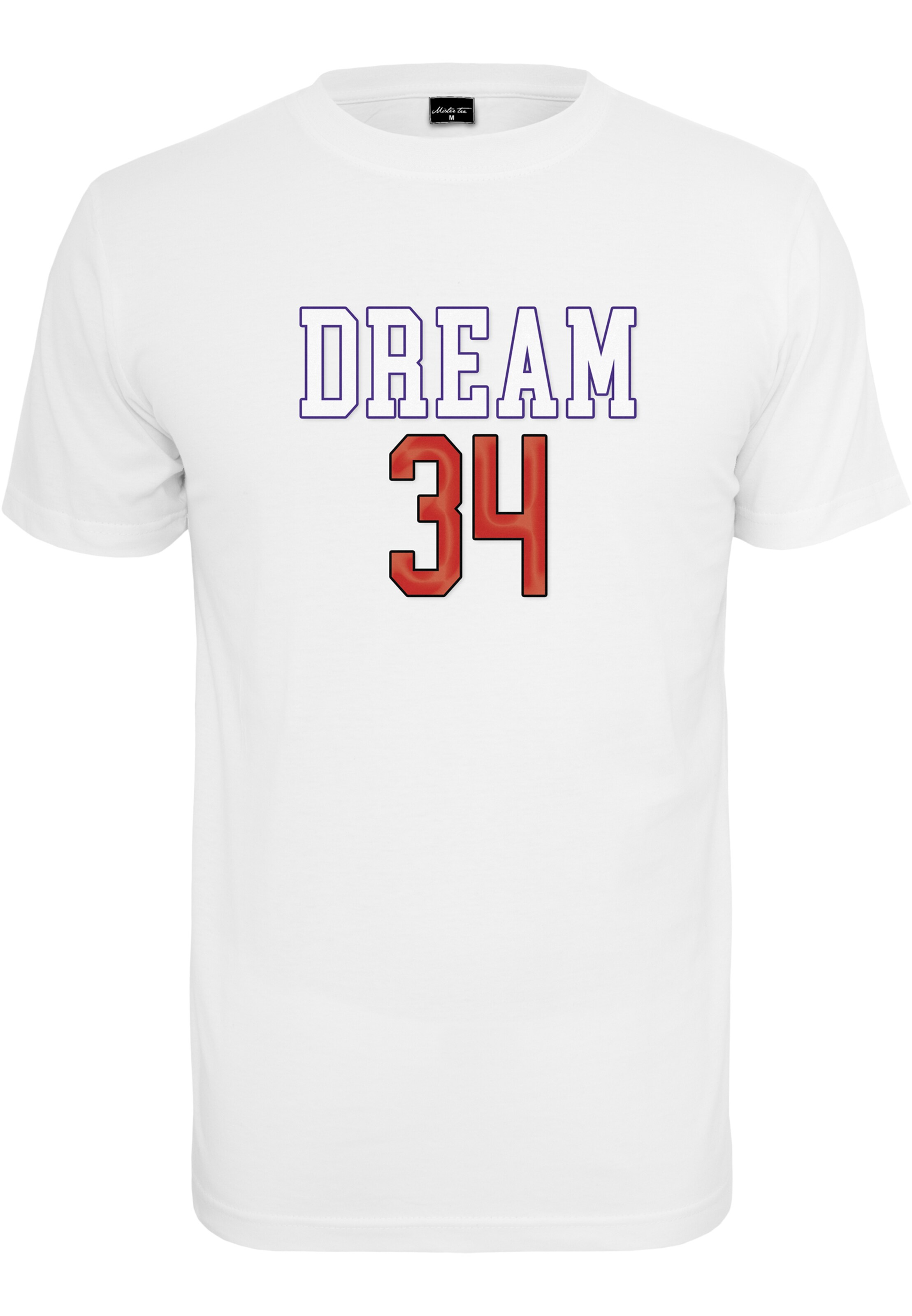MT Men Shirt 'Dream 34' in Wit: voorkant