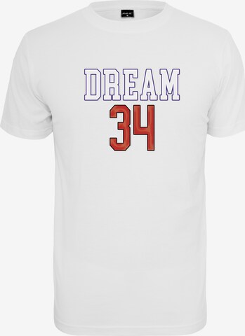 MT Men T-Shirt 'Dream 34' in Weiß: predná strana