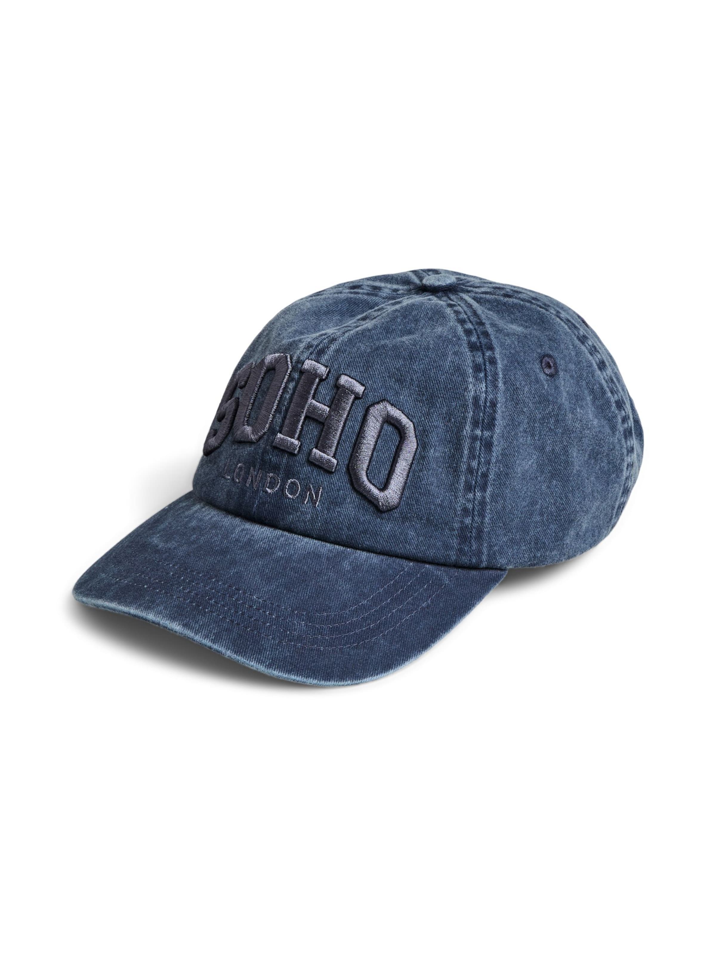 PIECES Cap 'PCBelinda' in Blau: Vorderseite