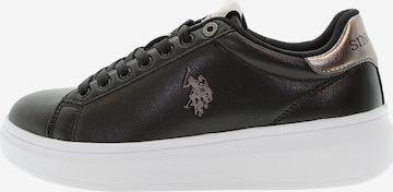 Sneaker bassa di U.S. POLO ASSN. in nero: frontale