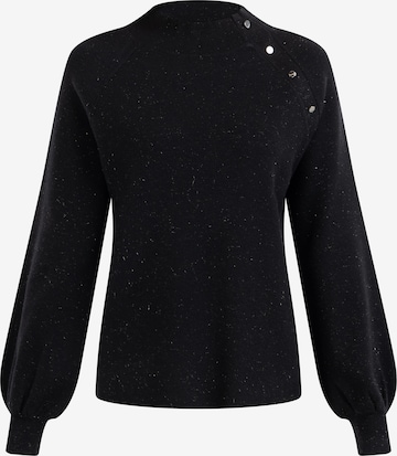 DreiMaster Klassik Sweater in Black: front