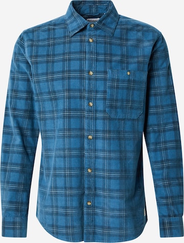 Only & Sons Button Up Shirt 'ONSNELSON' in Blue: front