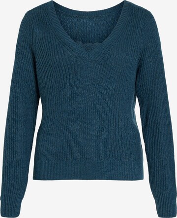 VILA Sweater 'Debra' in Blue: front