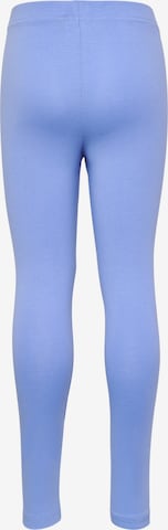 Hummel Skinny Workout Pants 'Onze' in Blue