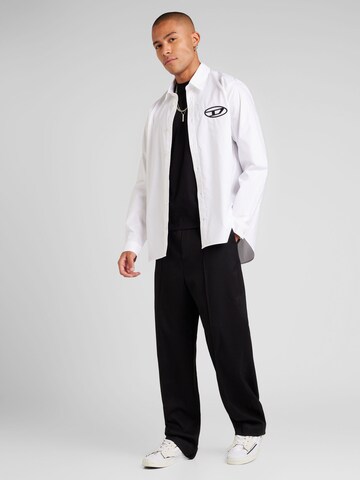DIESEL Regular fit Srajca 'S-SIMPLY-D' | bela barva