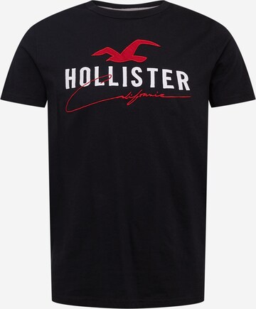 HOLLISTER T-Shirt in Schwarz: predná strana