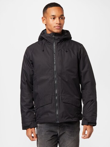 ICEPEAK - Chaqueta de montaña 'CHESTER' en negro: frente