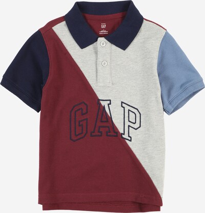 GAP T-Shirt en bleu / bleu marine / gris / bourgogne, Vue avec produit