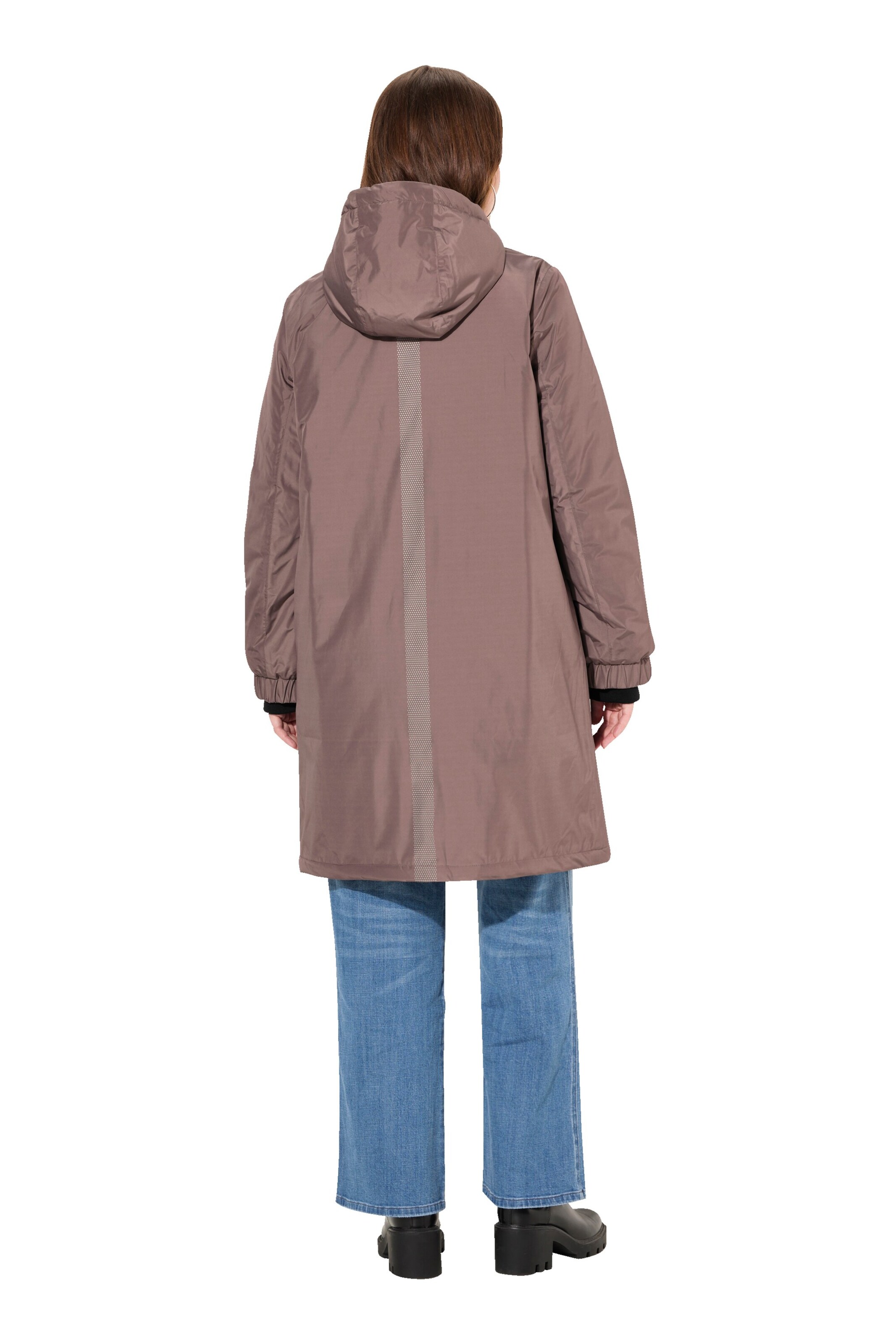 Ulla Popken Tussenjas in Bruin