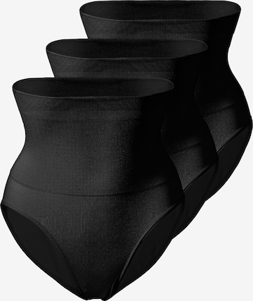 Yenita Shaping Slip in Black: front