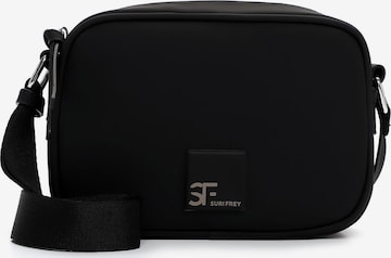 Borsa a tracolla 'Shiny' di Suri Frey in nero: frontale