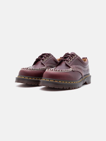 Dr. Martens Δετό παπούτσι 'Lowell 4 Eye' σε κόκκινο