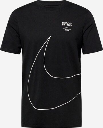 Nike Sportswear Shirt in Zwart: voorkant