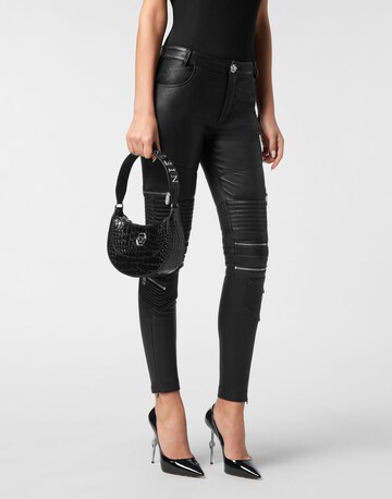 Philipp Plein - Mala de ombro em preto: frente