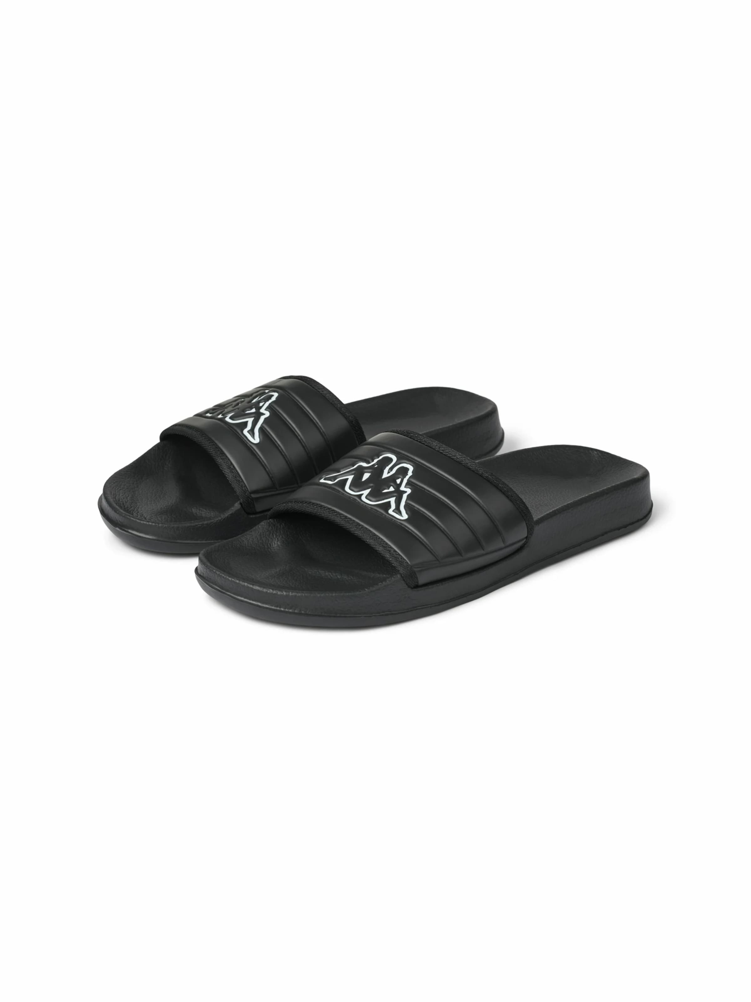 KAPPA Sandaler 'KMLogo Lablo' i sort: forside