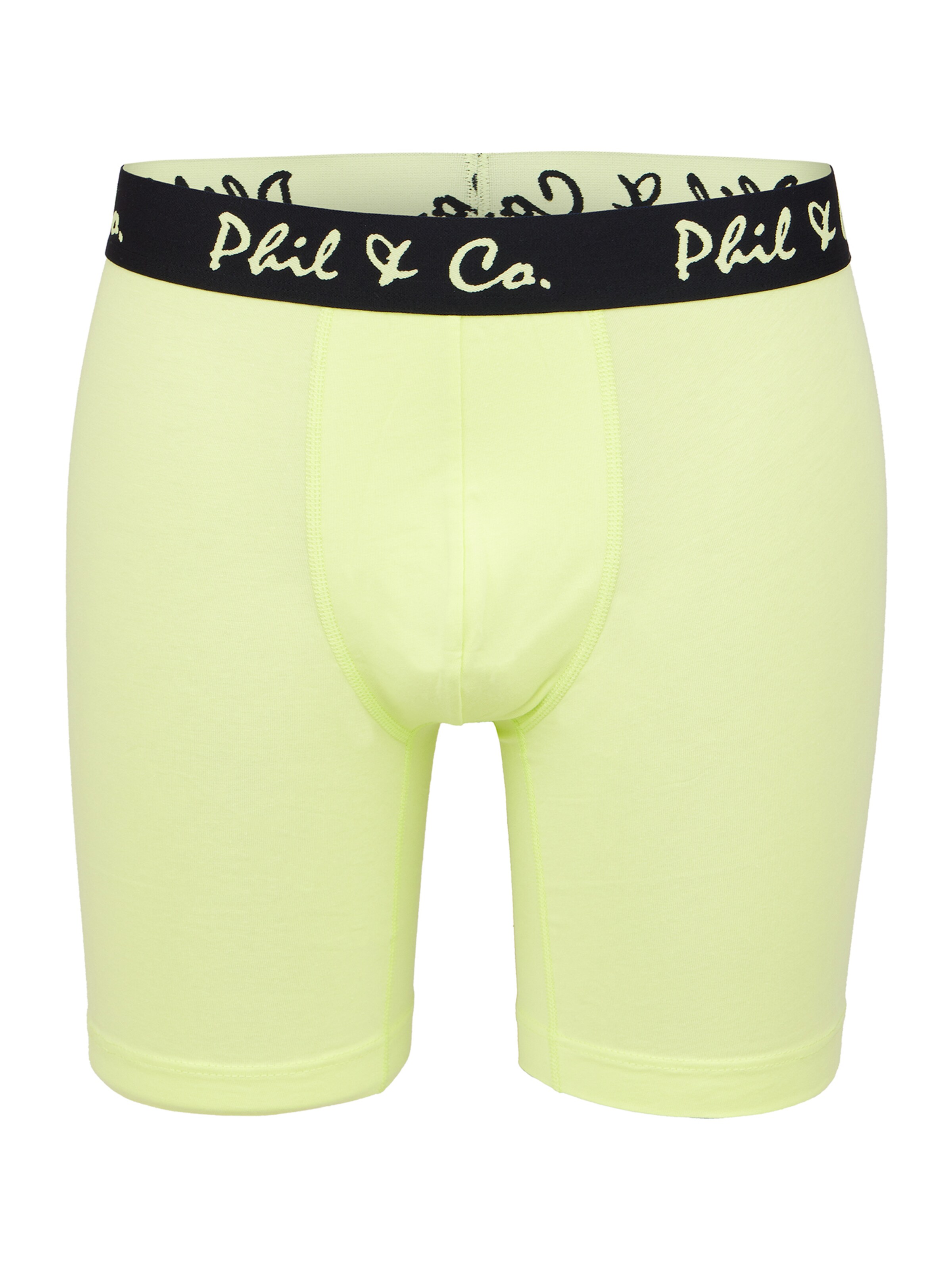 Boxers ' Long Boxer Briefs' Phil & Co. Berlin en noir