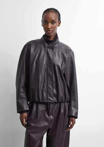 Veste mi-saison COMMA en violet : devant