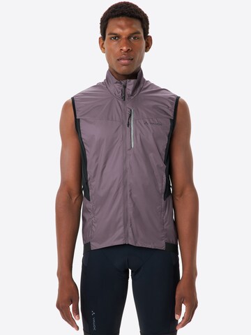 VAUDE Sportbodywarmer 'Kuro Air' in Lila: voorkant