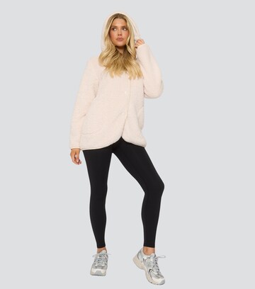 Loungeable Fleecejacke in Beige