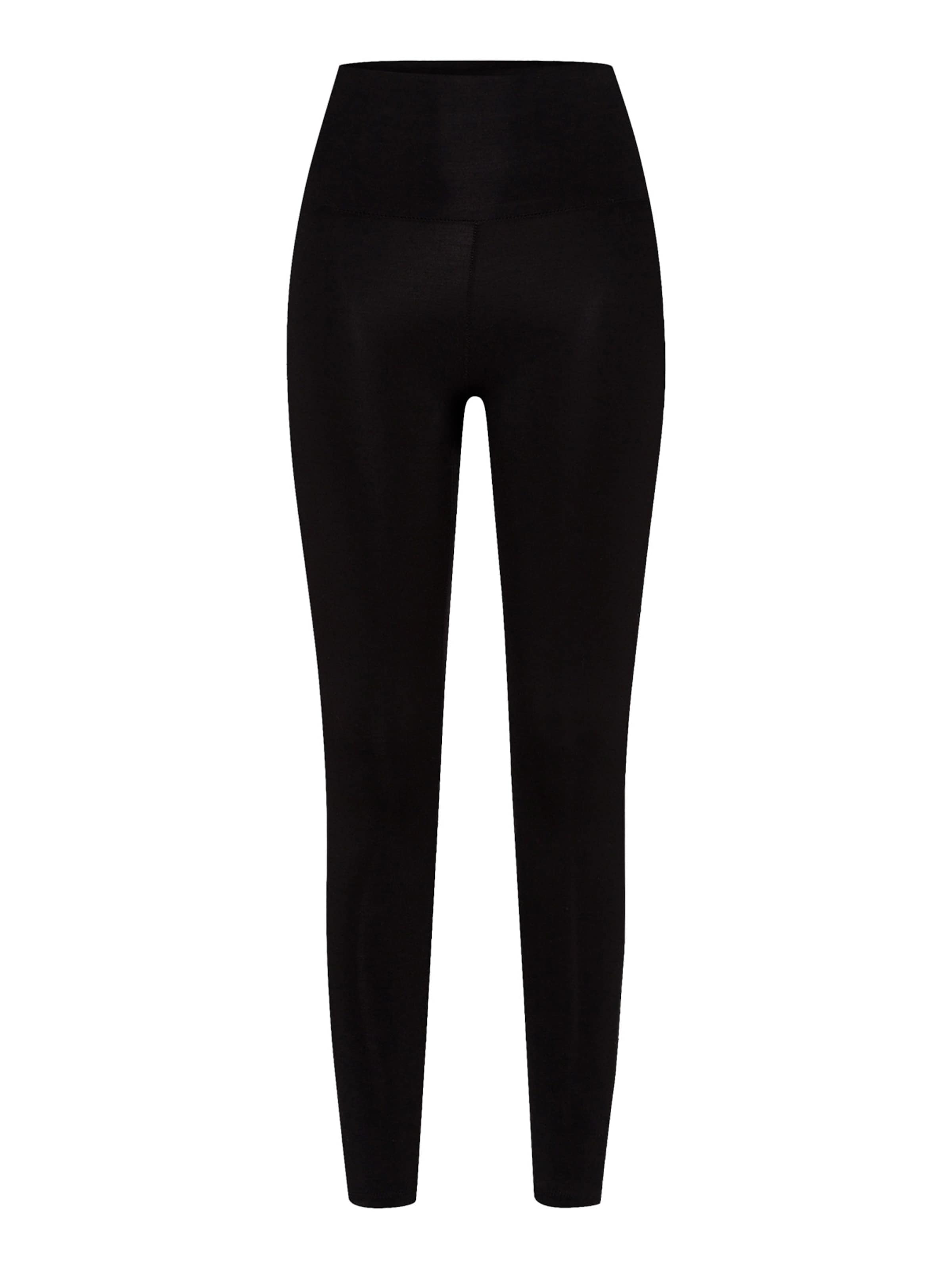 Les Lunes Skinny Sporthose  'Luna' in Schwarz: Vorderseite