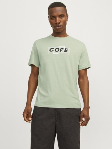 JACK & JONES Shirt in Green: front