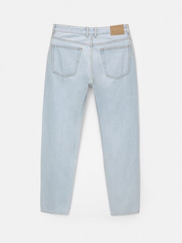 Pull&Bear Regular Jeans in Blauw