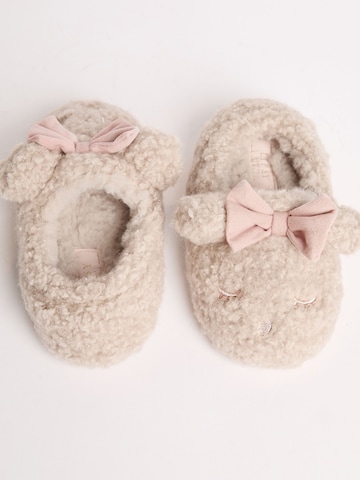Lipsy Slipper in Beige