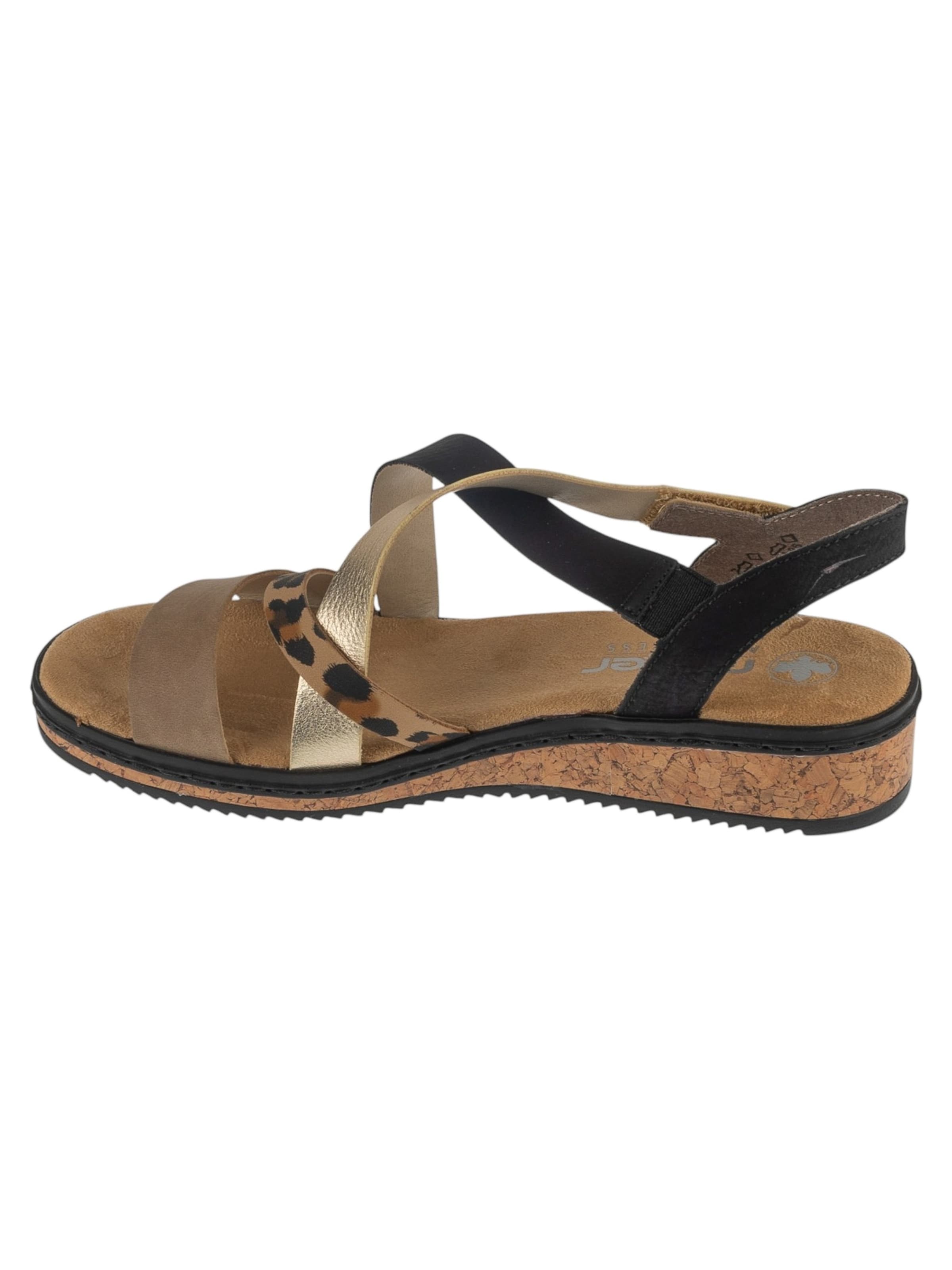 Rieker Sandals 'V3663' in Brown