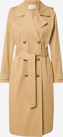 modström Between-Seasons Coat 'Oak' in Beige: front