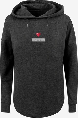 F4NT4STIC Sweatshirt 'Happy New Year Silvester 2023' in Grey: front
