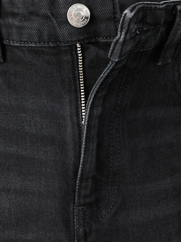 MANGO Ozke Kavbojke 'NEWMOM' | črna barva