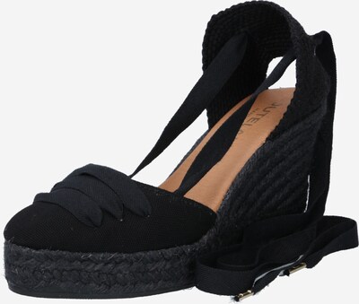 JUTELAUNE Sandale in schwarz, Produktansicht