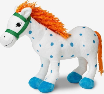 Pippi Kuscheltier 'Herr Nilsson' in Weiß: Vorderseite