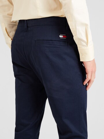 Slimfit Pantaloni eleganți 'AUSTIN' de la Tommy Jeans pe albastru