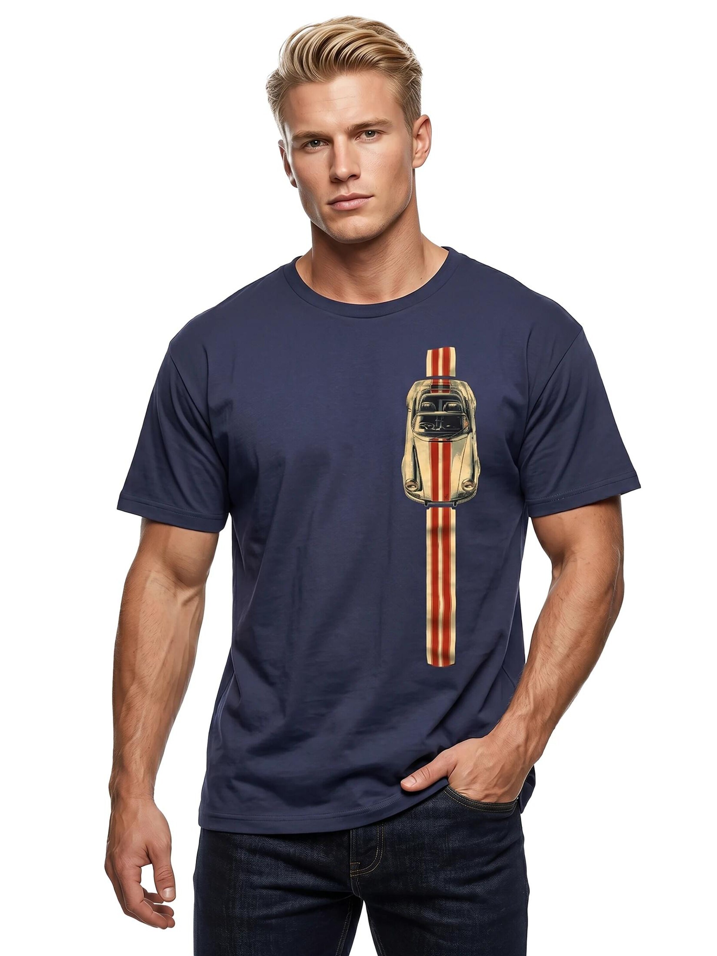 MAKAYA Shirt 'Turbo' in Blue