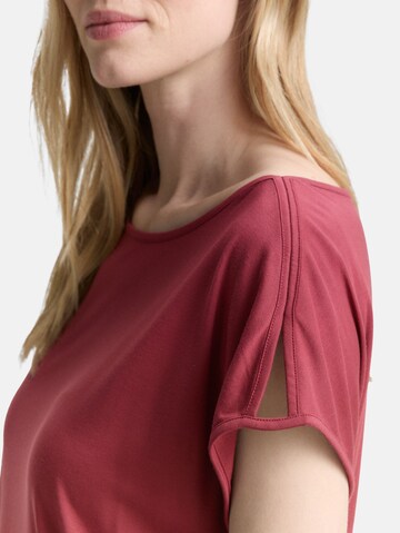 TOM TAILOR T-Shirt in Rot