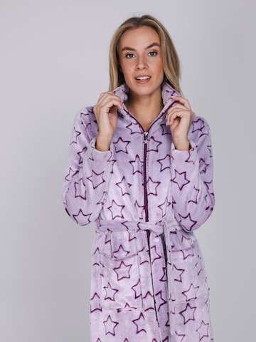 Rebelle Dressing gown 'Starlight Magic' in Purple