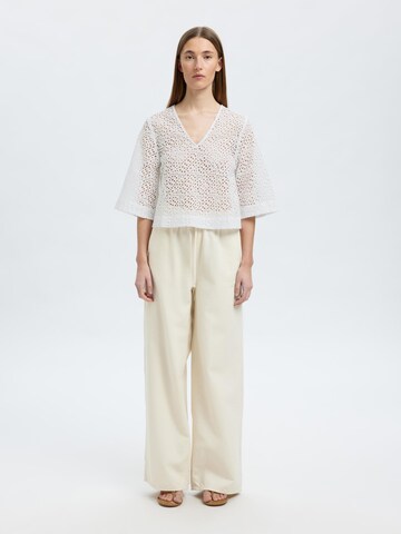 SELECTED Blouse in White