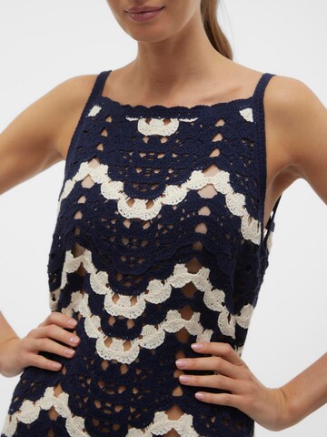 VERO MODA Knitted dress 'Venus' in Blue