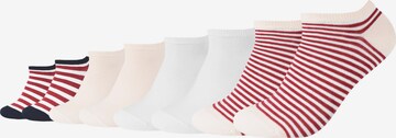 s.Oliver Ankle Socks in Pink: front