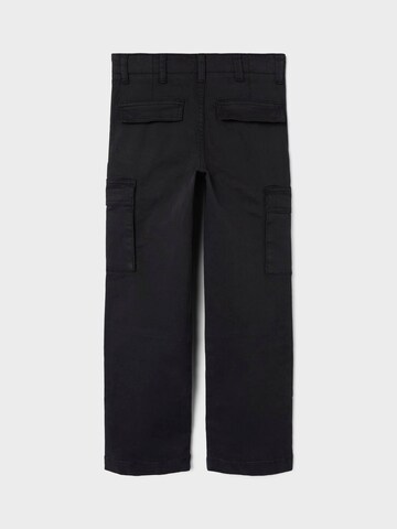 NAME IT Regular Trousers 'NKMRYAN' in Black
