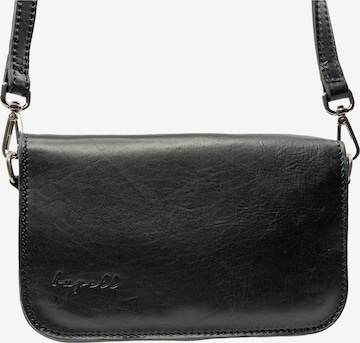 bupell Schultertasche 'Cinzia' in Schwarz: Vorderseite