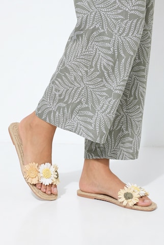 Angel of Style Regular Broek in Groen