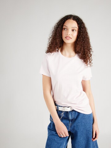 T-shirt 'STONE BLANKS' Volcom en rose : devant
