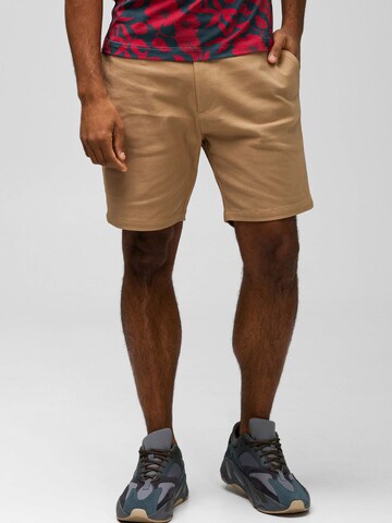 4funkyflavours Regular Shorts 'Lovers' Ghetto' in Beige: Vorderseite