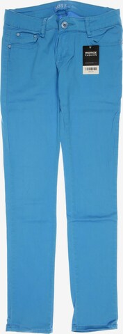 JUST FEMALE Pants in L in Blue: front